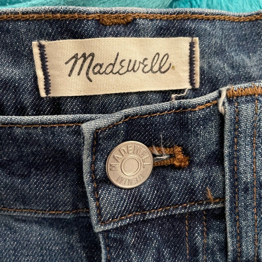 Madewell Women’s Denim High Rise Blue Jeans NWOT - Picture 6 of 6